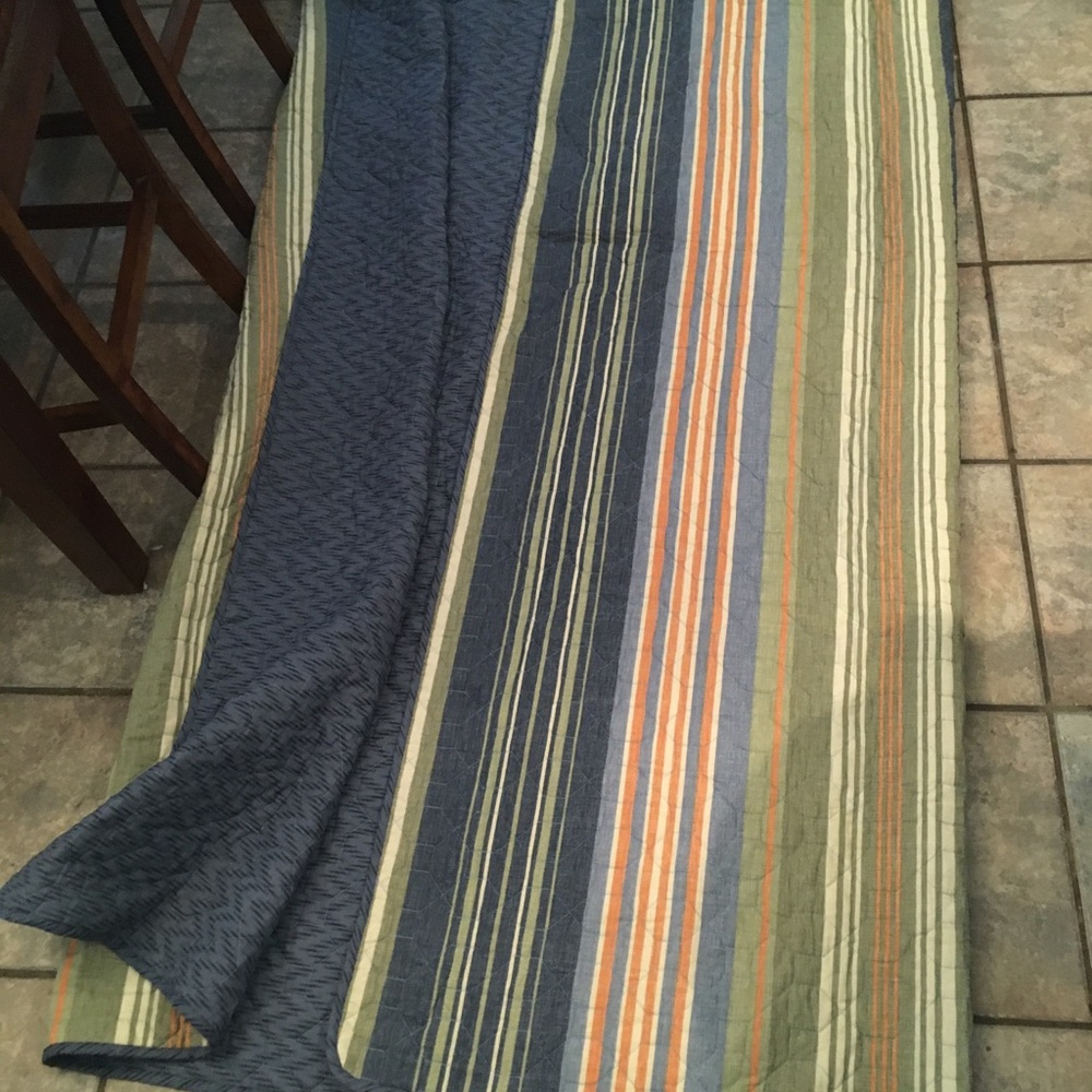 Eddie Bauer full queen comforter quilt 2 shams